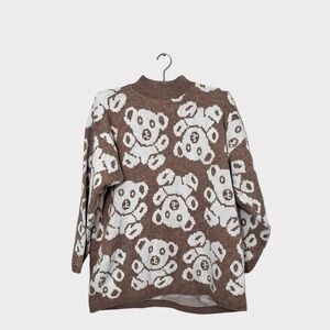 VTG Needle & Yarn Panda Sweater Womens Size M 80’s vintage retro ootd Fashion